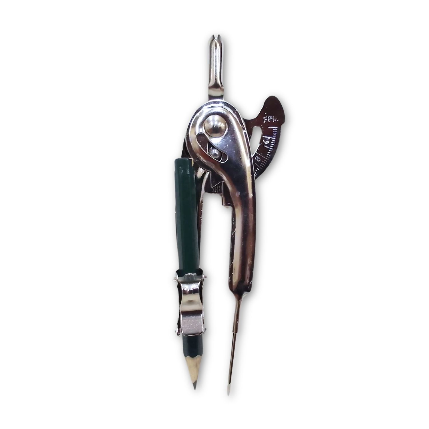 Metal Compass with Pencil