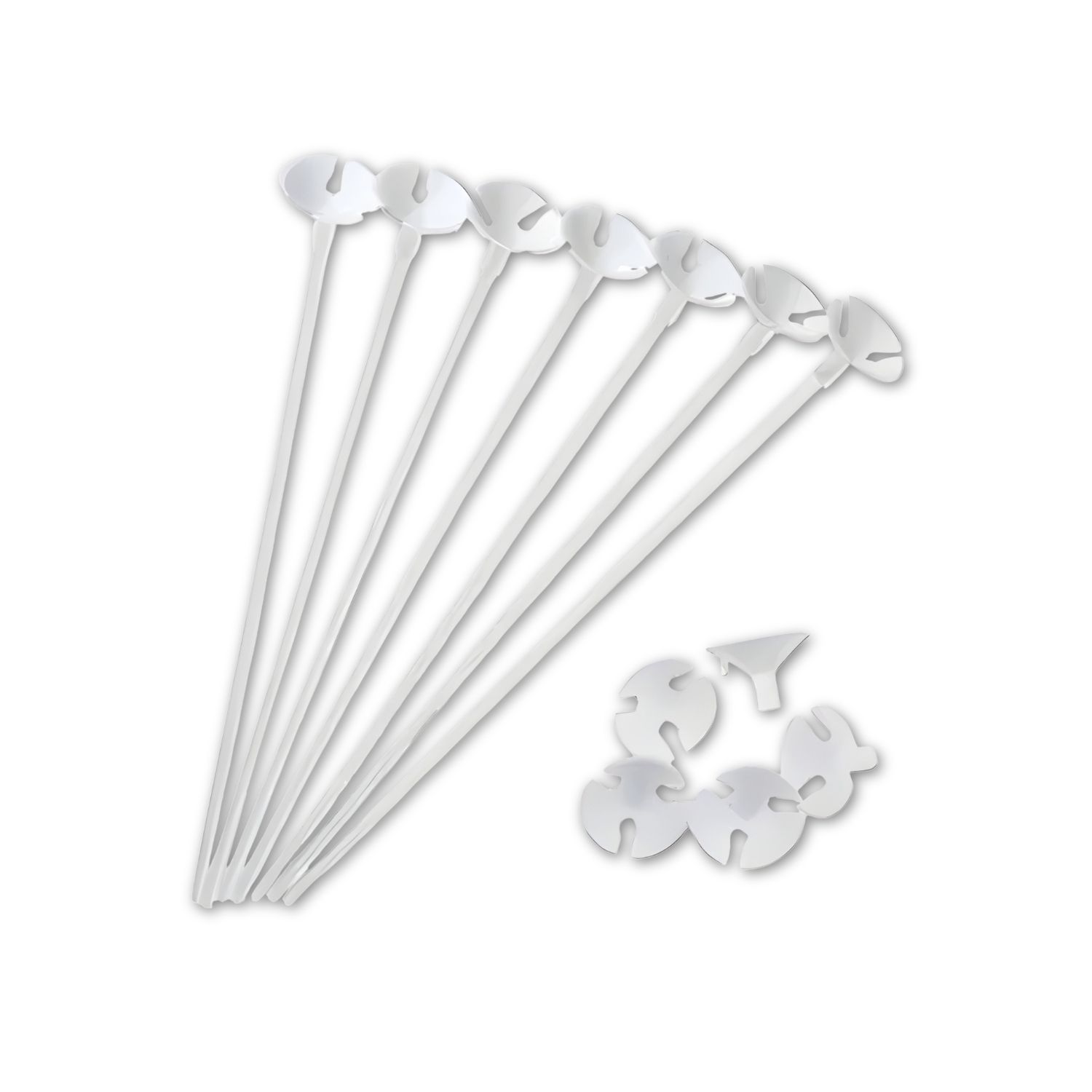 Balloon Stick and Cap White photo