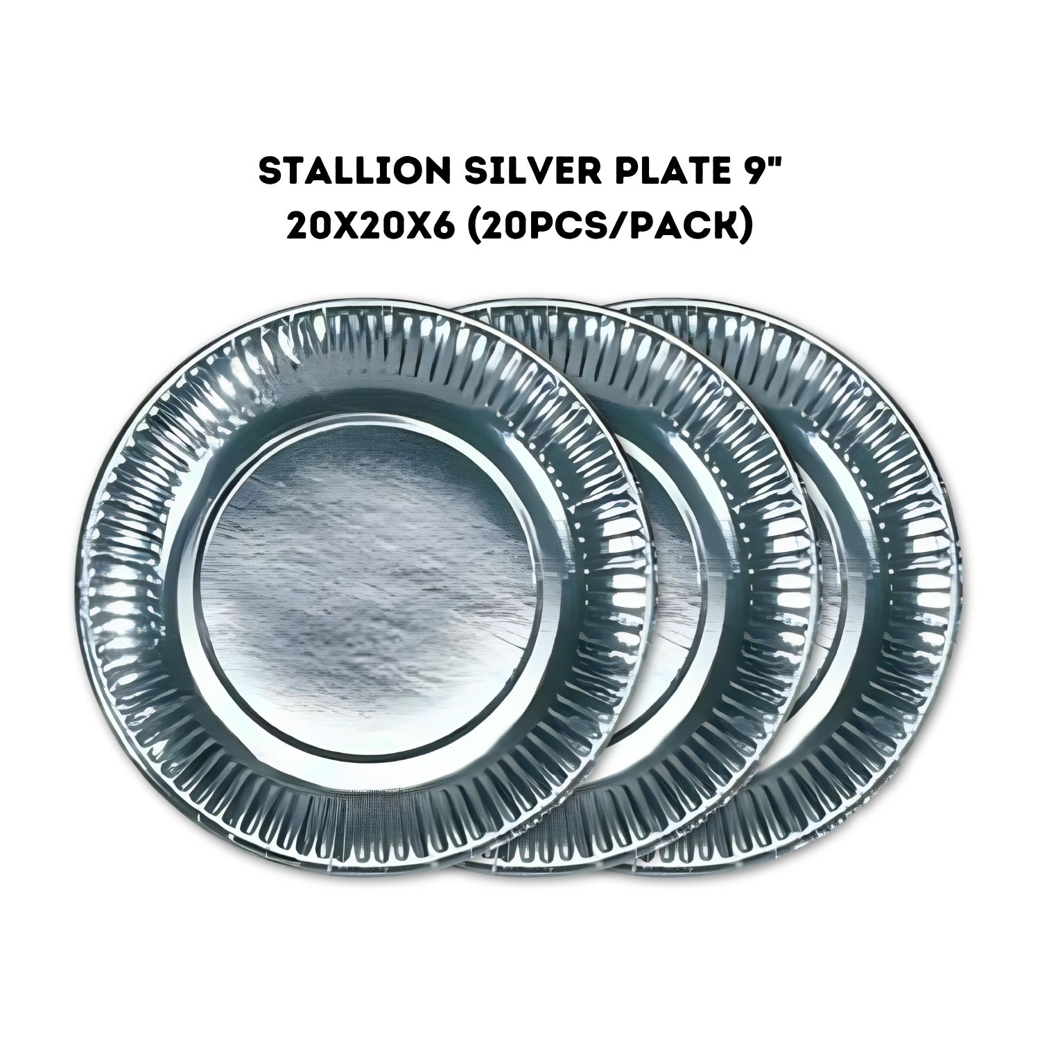 Stallion Paper Plate 9"