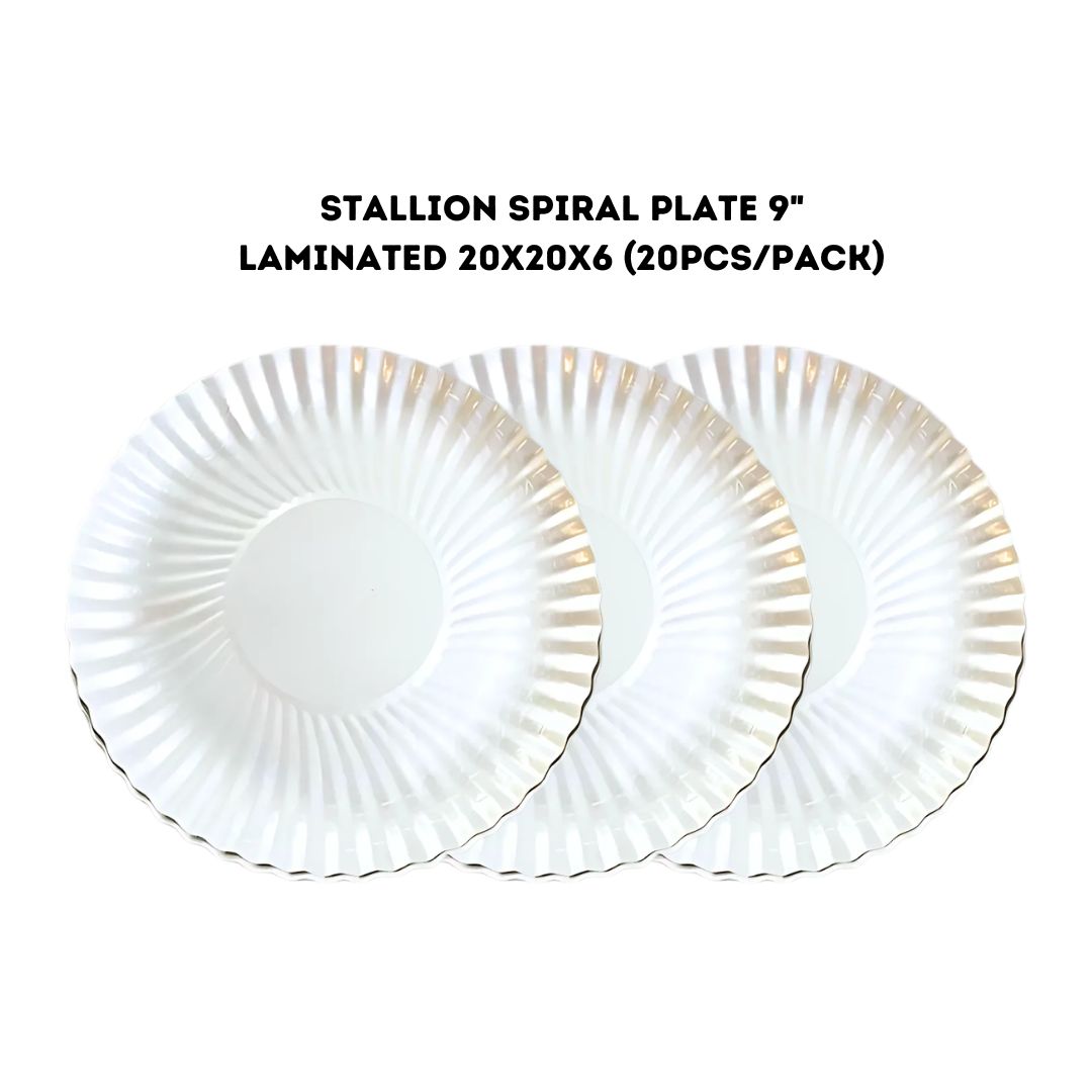 Stallion Paper Plate 9" option photo