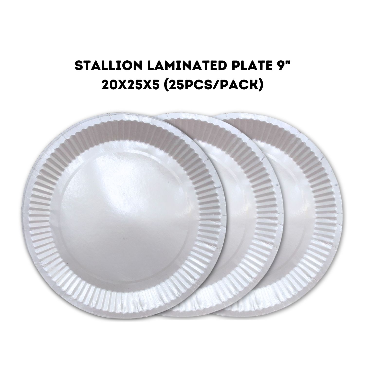 Stallion Paper Plate 9" option photo