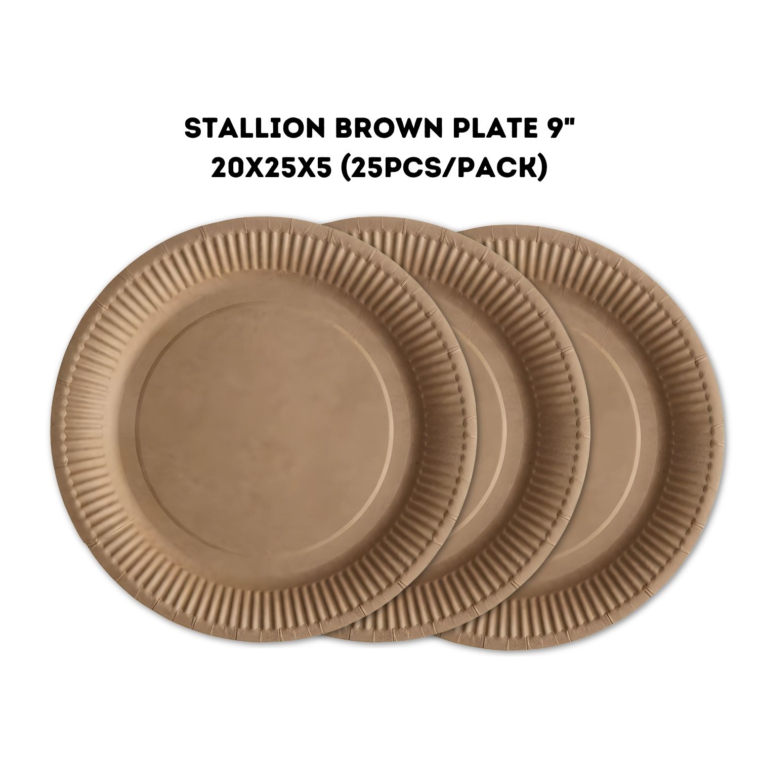 Stallion Paper Plate 9" option photo