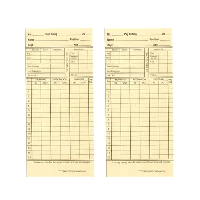 Time Card