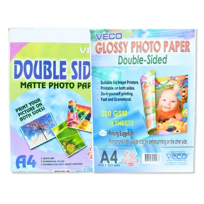 Veco Double Sided Photo Paper 220GSM