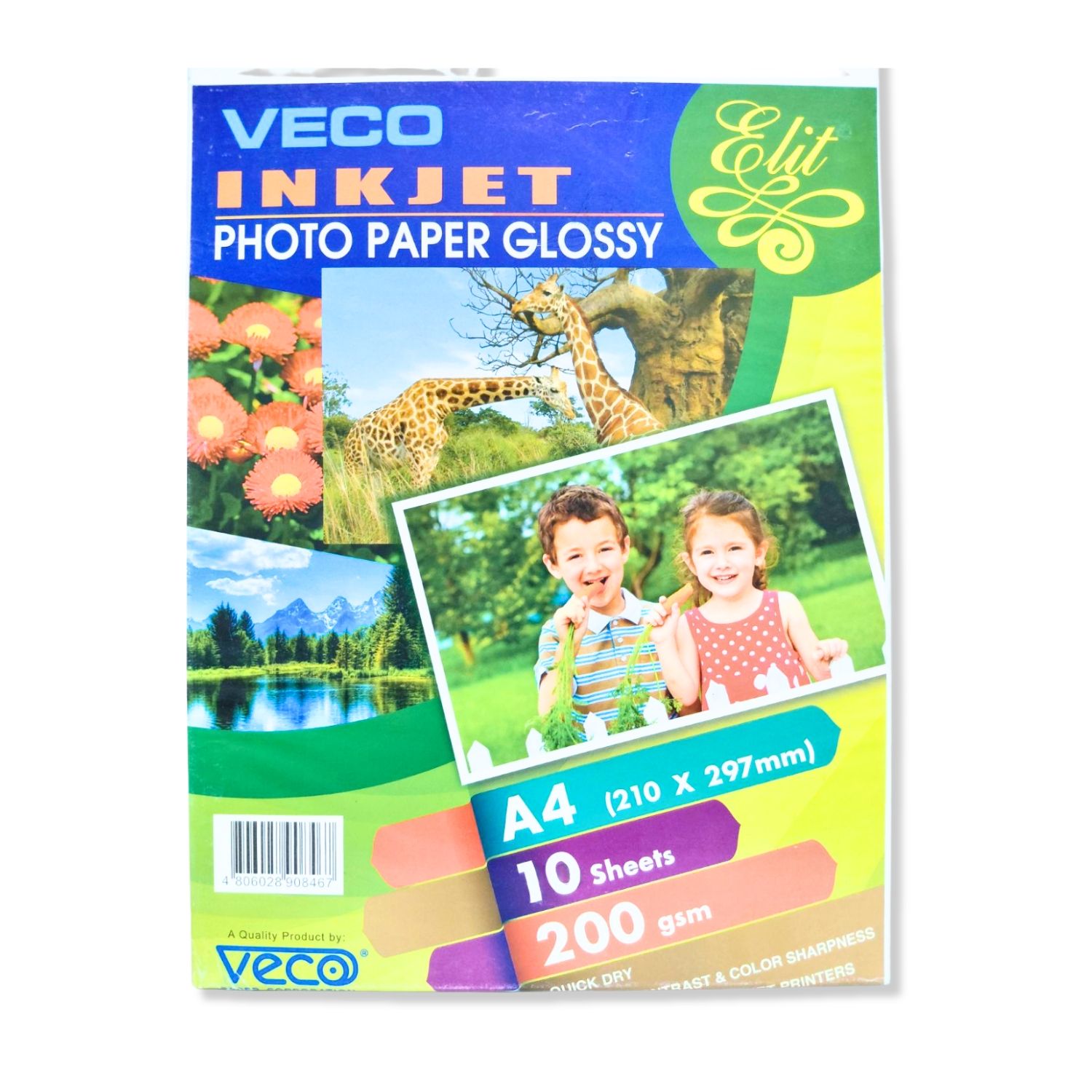 Veco Inkjet Photo Paper Glossy A4 220GSM